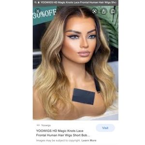 13x4 HD lace frontal human hair bob wig